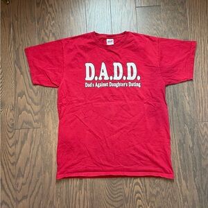 Anvil Red D.A.D.D. Graphic Tee